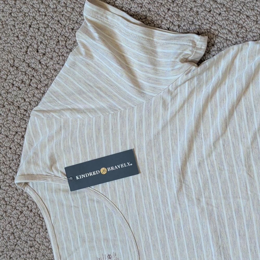 Kindred Bravely Eleanora Bamboo Maternity & Nursing Lounge Dress - Picture 10 of 12